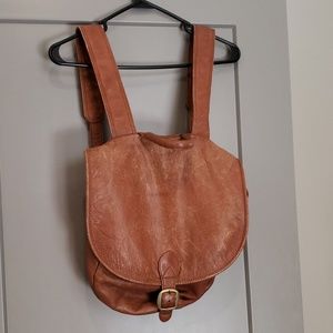 Vintage hobo backpack
